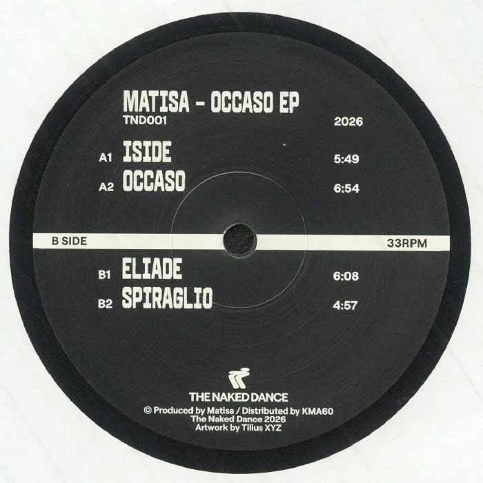 Обратная сторона обложки — MATISA — Occaso EP