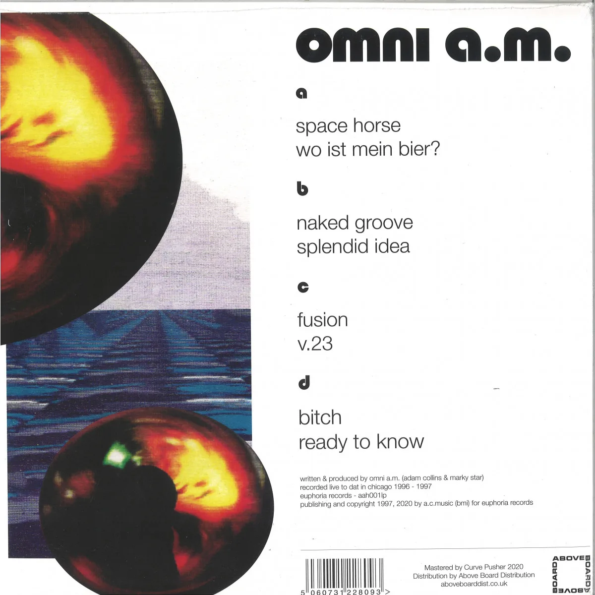 Обратная сторона обложки — Omni A.m. — Key LP 2x12"