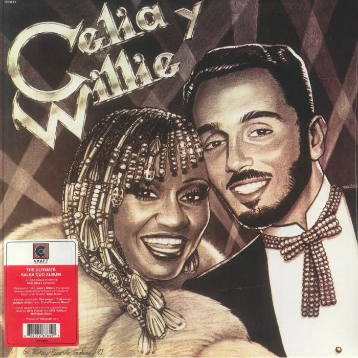 Лицевая сторона обложки — Celia CRUZ / WILLIE COLON — Celia Y Willie (remastered)