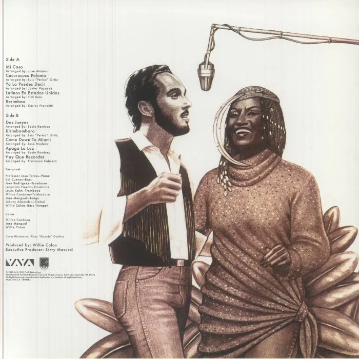 Обратная сторона обложки — Celia CRUZ / WILLIE COLON — Celia Y Willie (remastered)