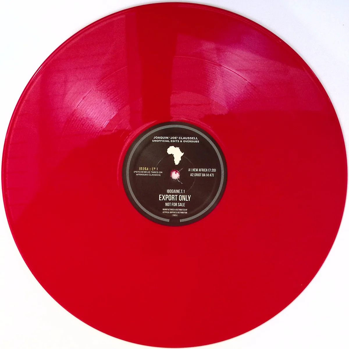 Joaquin Joe Claussell — IBOGA - THE 12" EP PT1 Extended Versions
