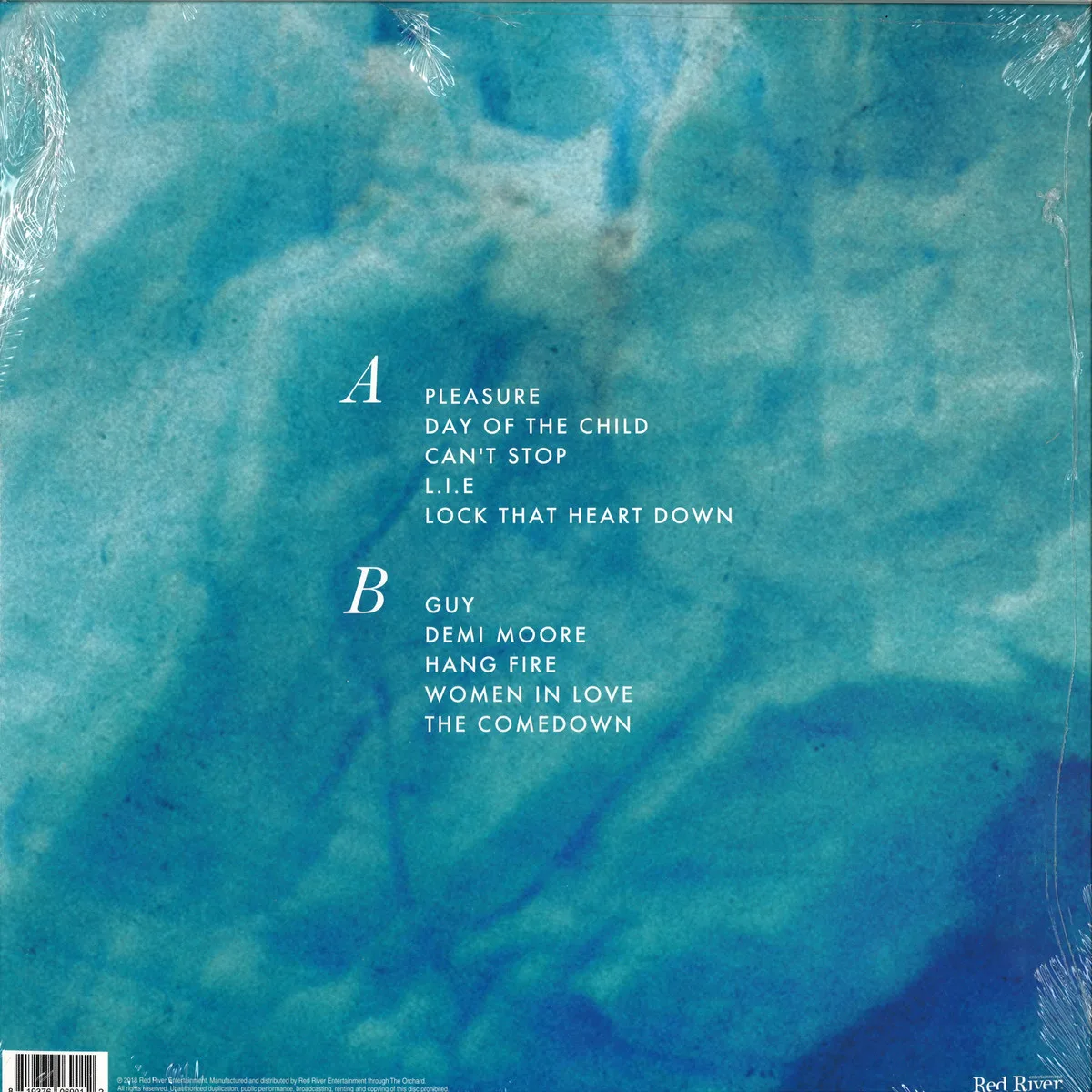 Back cover — Le Galaxie — Pleasure