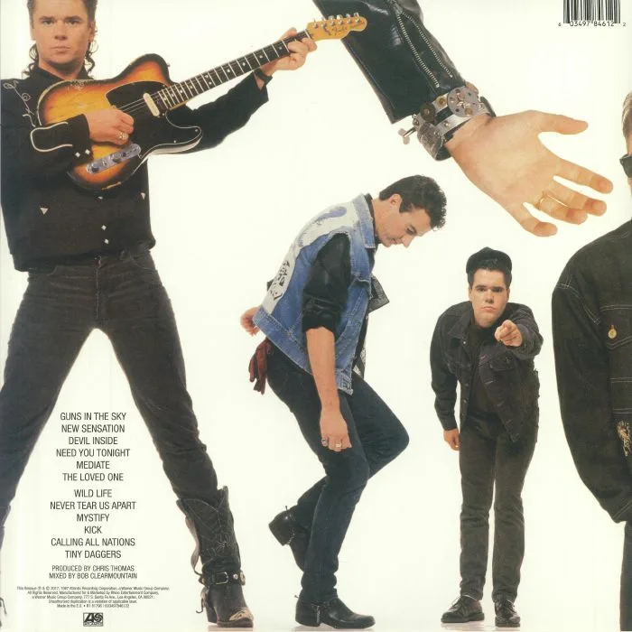 Back cover — INXS — Kick