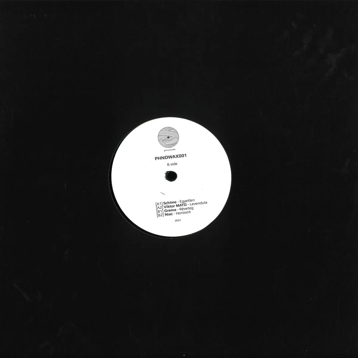 Обратная сторона обложки — Various — PHNDWAX 001