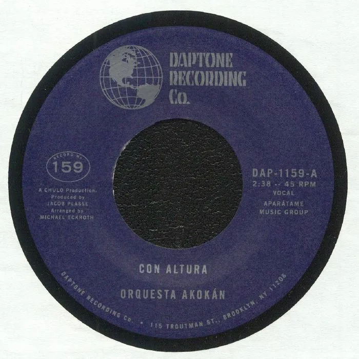 Front cover — ORQUESTA AKOKAN — Con Altura