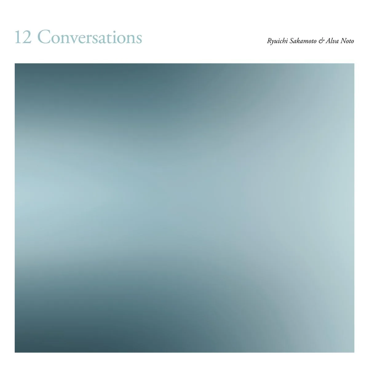 Ryuichi Sakamoto & Alva Noto — 12 Conversations LP 2x12"