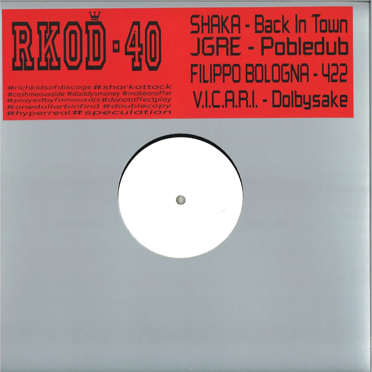 Лицевая сторона обложки — Various — RKOD-40