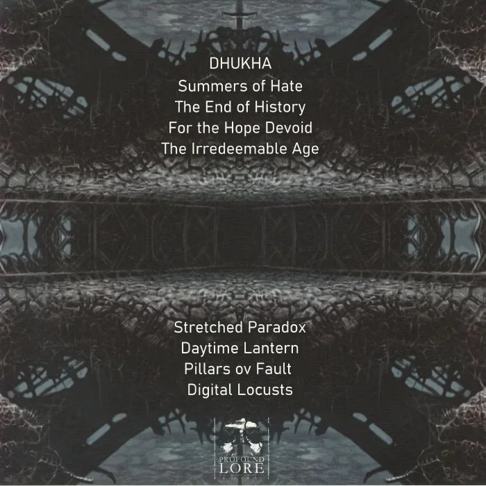 Back cover — THAETAS — The Irredeemable Age