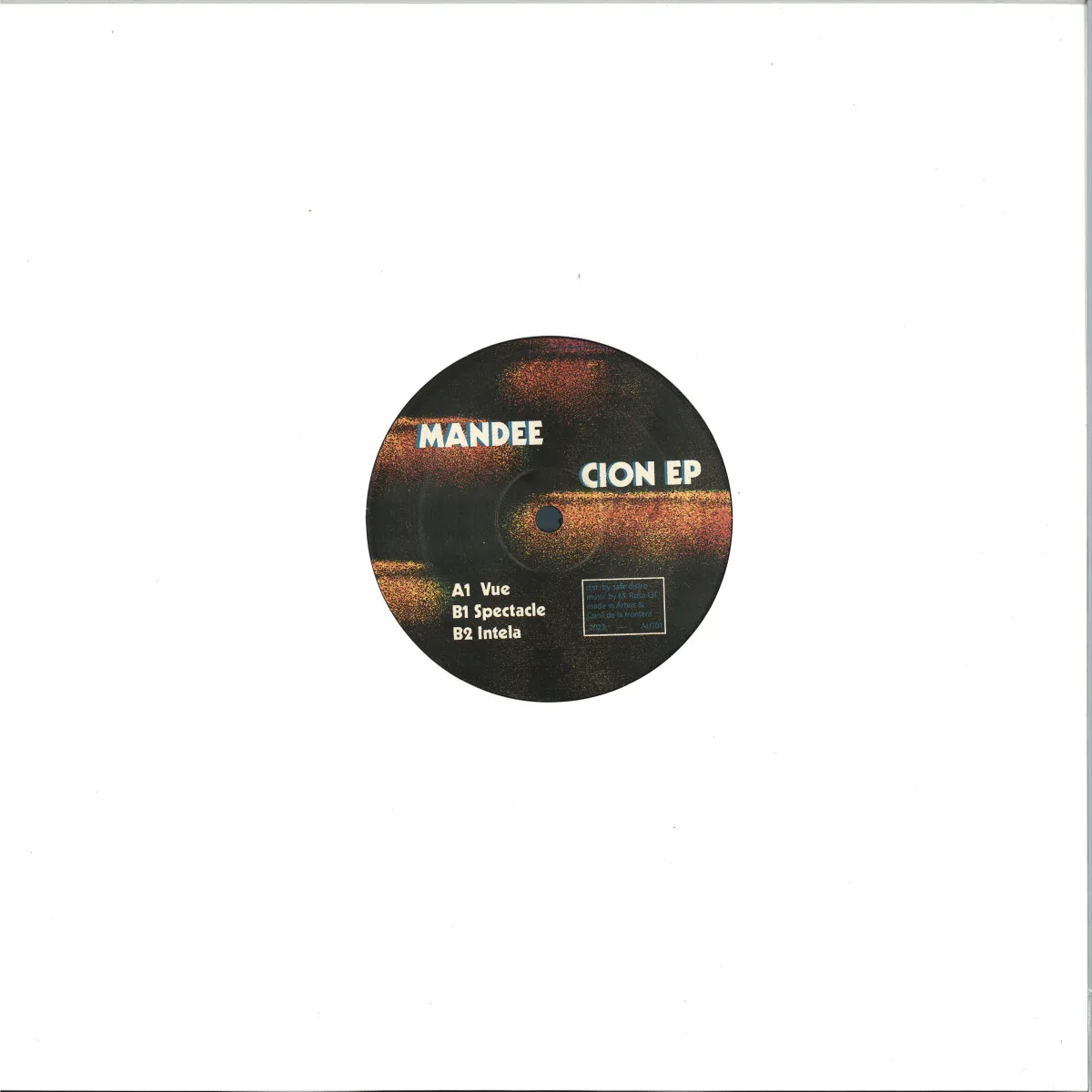 Обратная сторона обложки — Mandee — Cion EP
