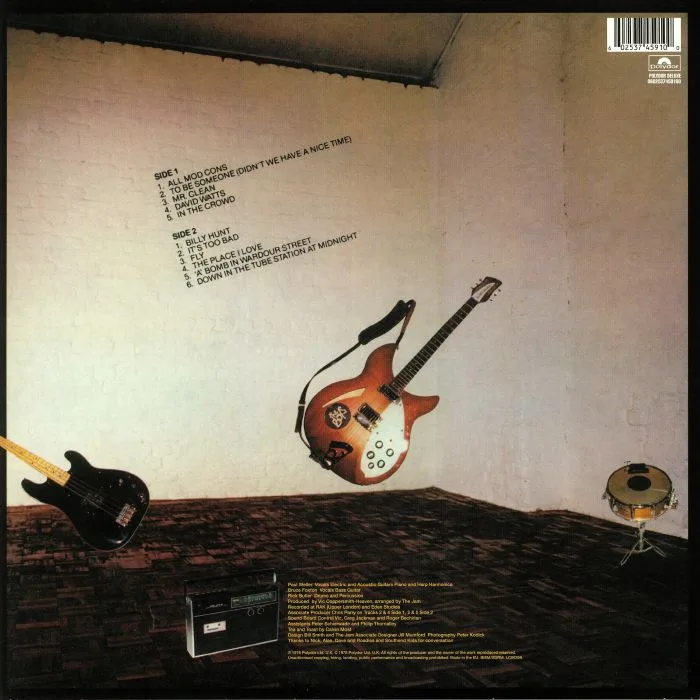 Back cover — The JAM — All Mod Cons