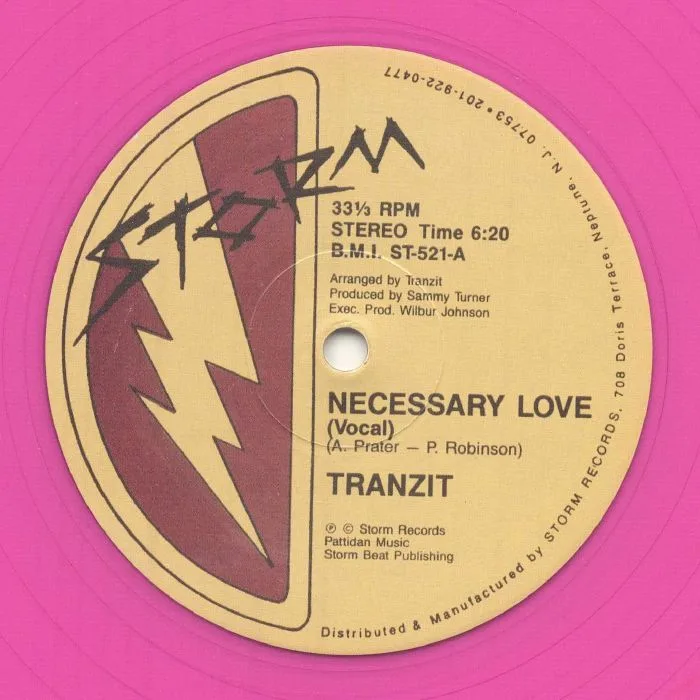 Лицевая сторона обложки — TRANZIT — Neccessary Love (reissue)