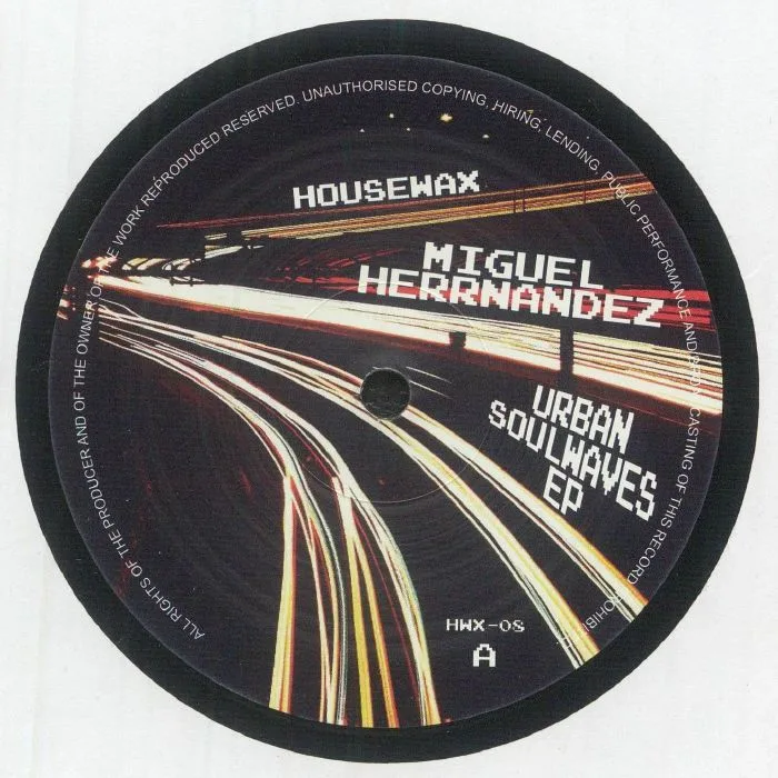 Лицевая сторона обложки — Miguel HERRNANDEZ — Urban Soulwaves EP