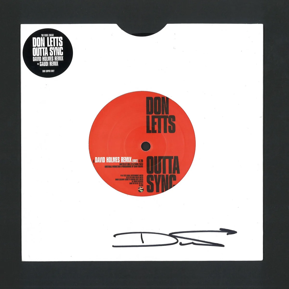 Back cover — Don Letts — Outta Sync Remixes