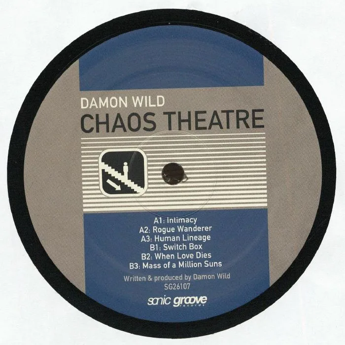 Лицевая сторона обложки — Damon WILD — Chaos Theatre