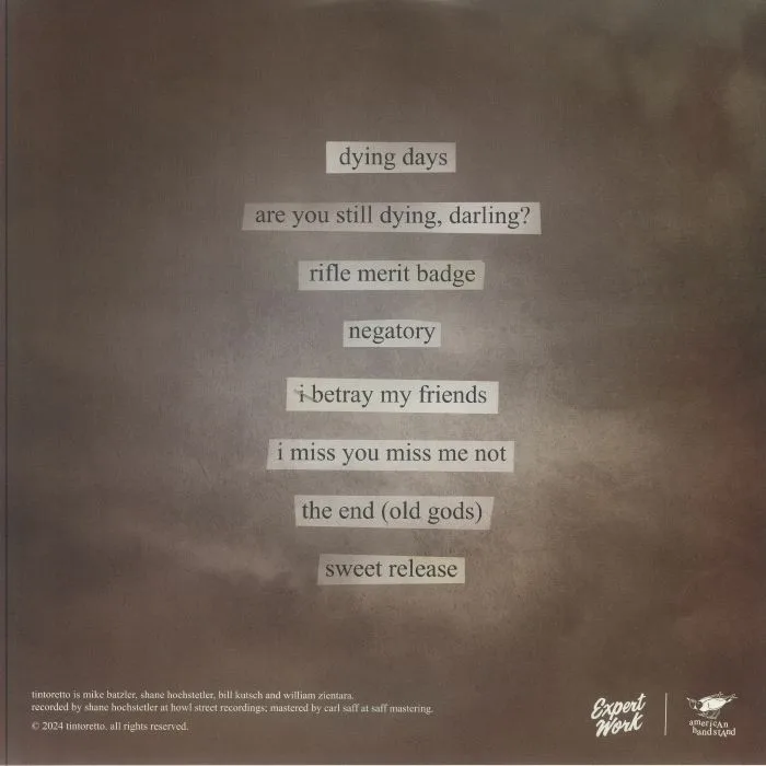 Back cover — TINTORETTO — Tintoretto