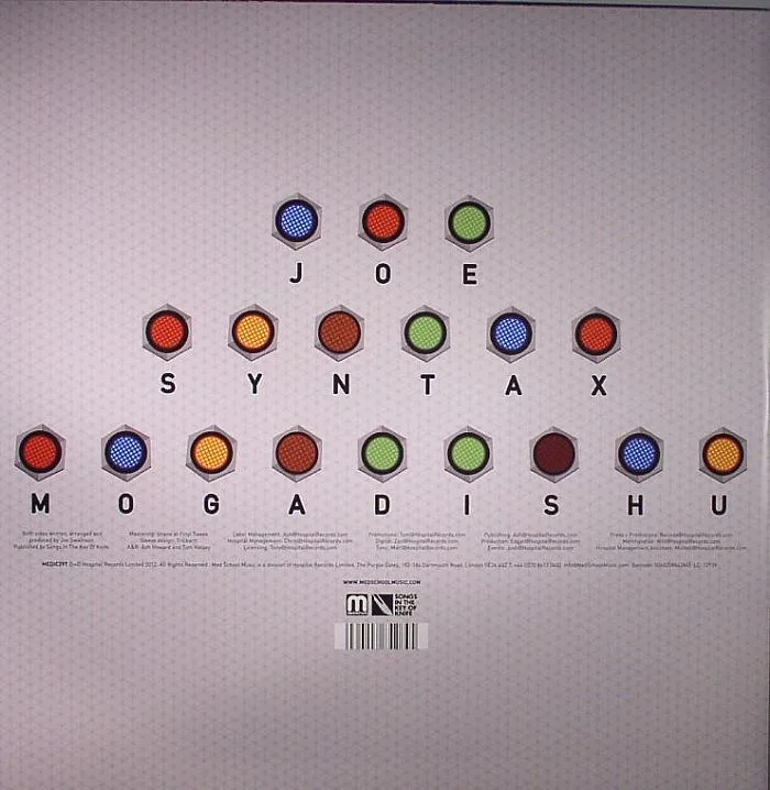 Back cover — Joe SYNTAX — Modus Bass Fun