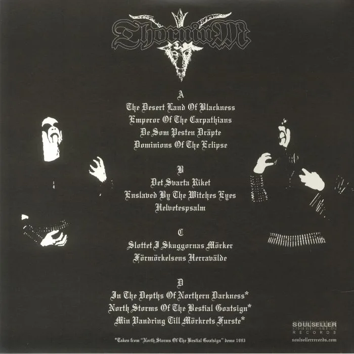 Back cover — THORNIUM — Dominions Of The Eclipse (reissue)