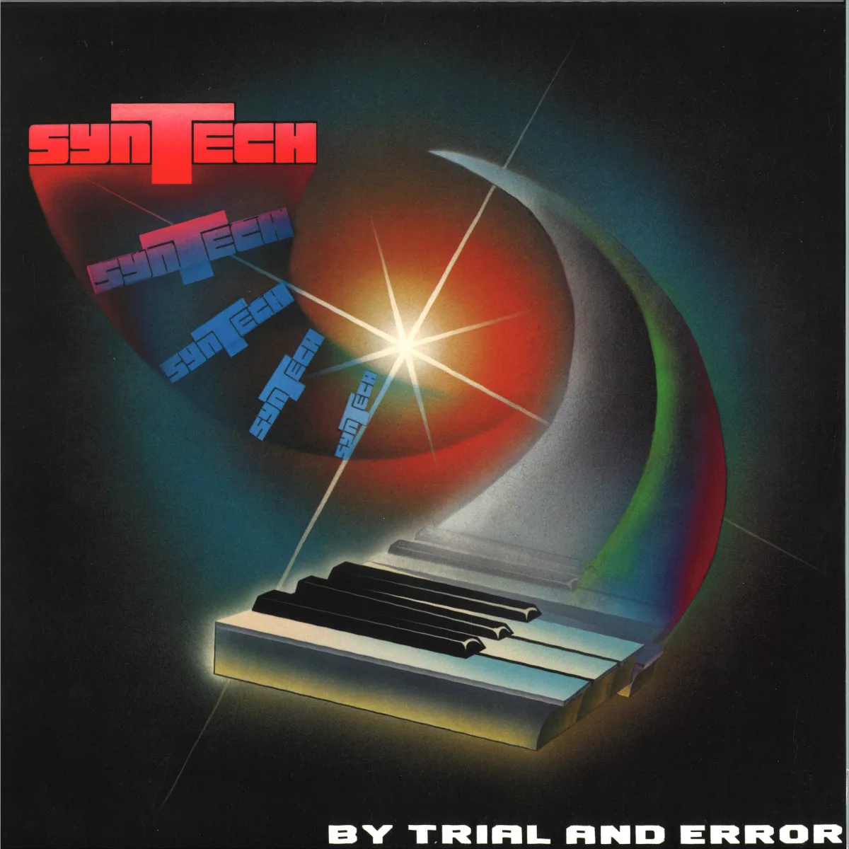 Обратная сторона обложки — Syntech — BY TRIAL AND ERROR LP