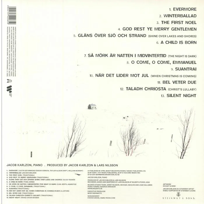 Back cover — Jacob KARLZON — Winter Stories