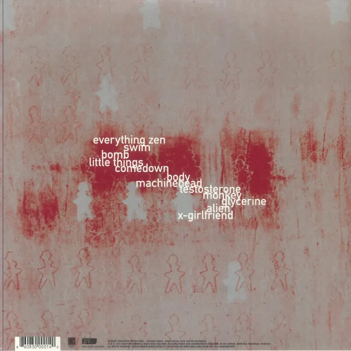 Back cover — BUSH — Sixteen Stone (reissue)