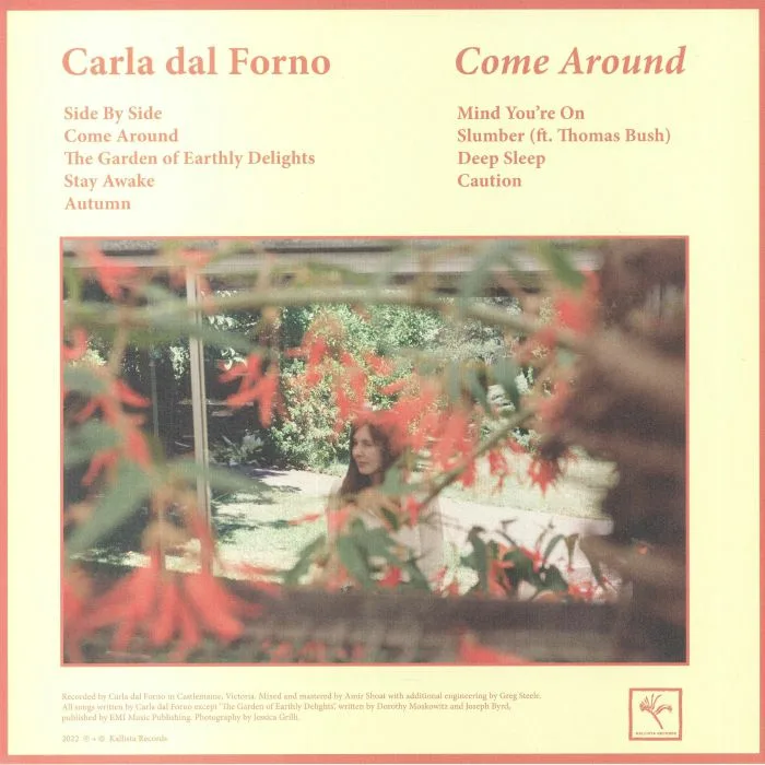 Back cover — Carla DAL FORNO — Come Around