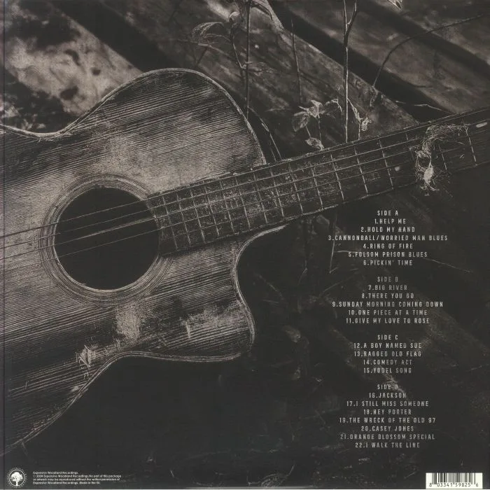 Back cover — Johnny CASH — Longing For Old Virginia