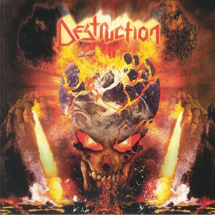 Лицевая сторона обложки — DESTRUCTION — The Antichrist