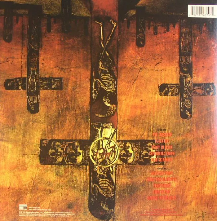 Back cover — SLAYER — Seasons In The Abyss