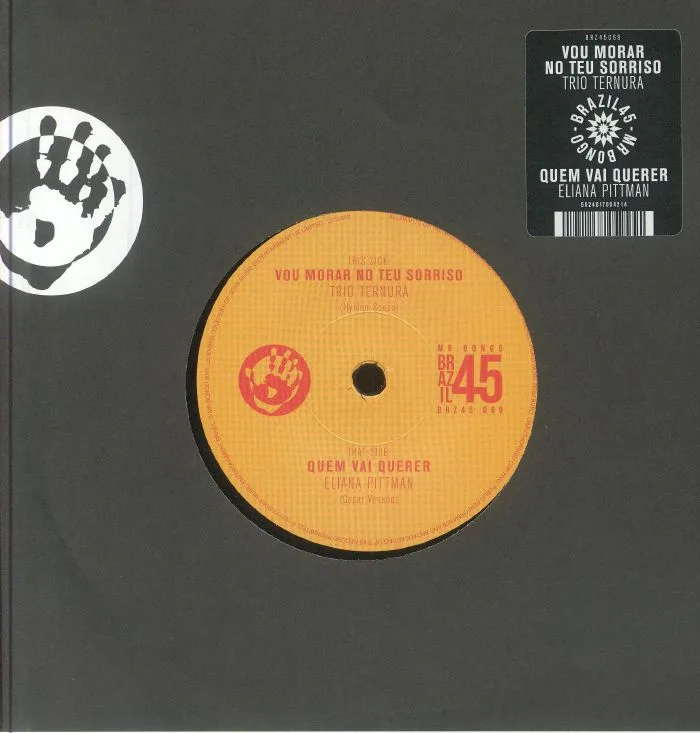 Front cover — TRIO TERNURA / ELIANA PITTMAN — Vou Morar No Teu Sorriso (remastered)