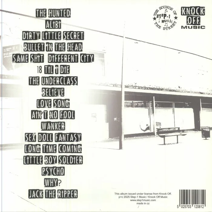 Back cover — KNOCK OFF — Same Shit Different City