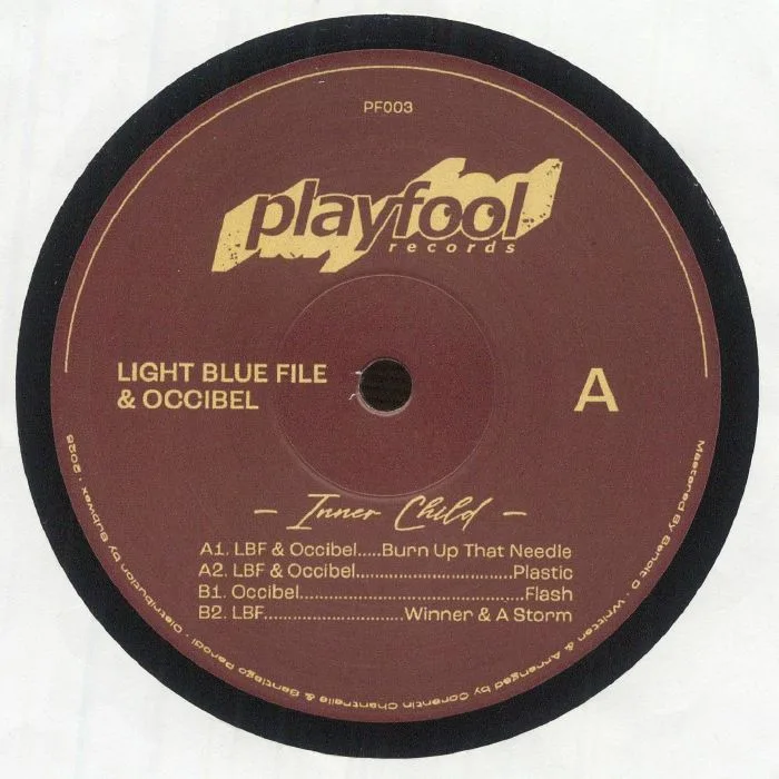 Лицевая сторона обложки — LIGHT BLUE FILE / OCCIBEL — Inner Child