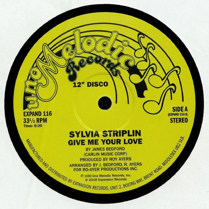 Sylvia Striplin — Give Me Your Love / You Can't Turn Me Away