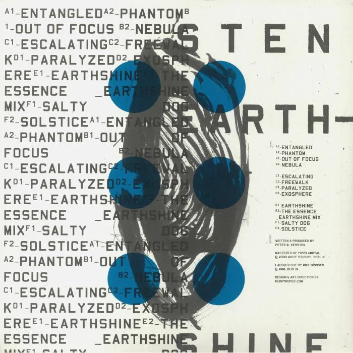 Обратная сторона обложки — STEN aka LAWRENCE — Earthshine