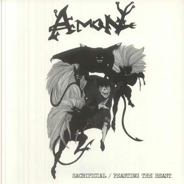 AMON — Sacrificial / Feasting The Beast (reissue)