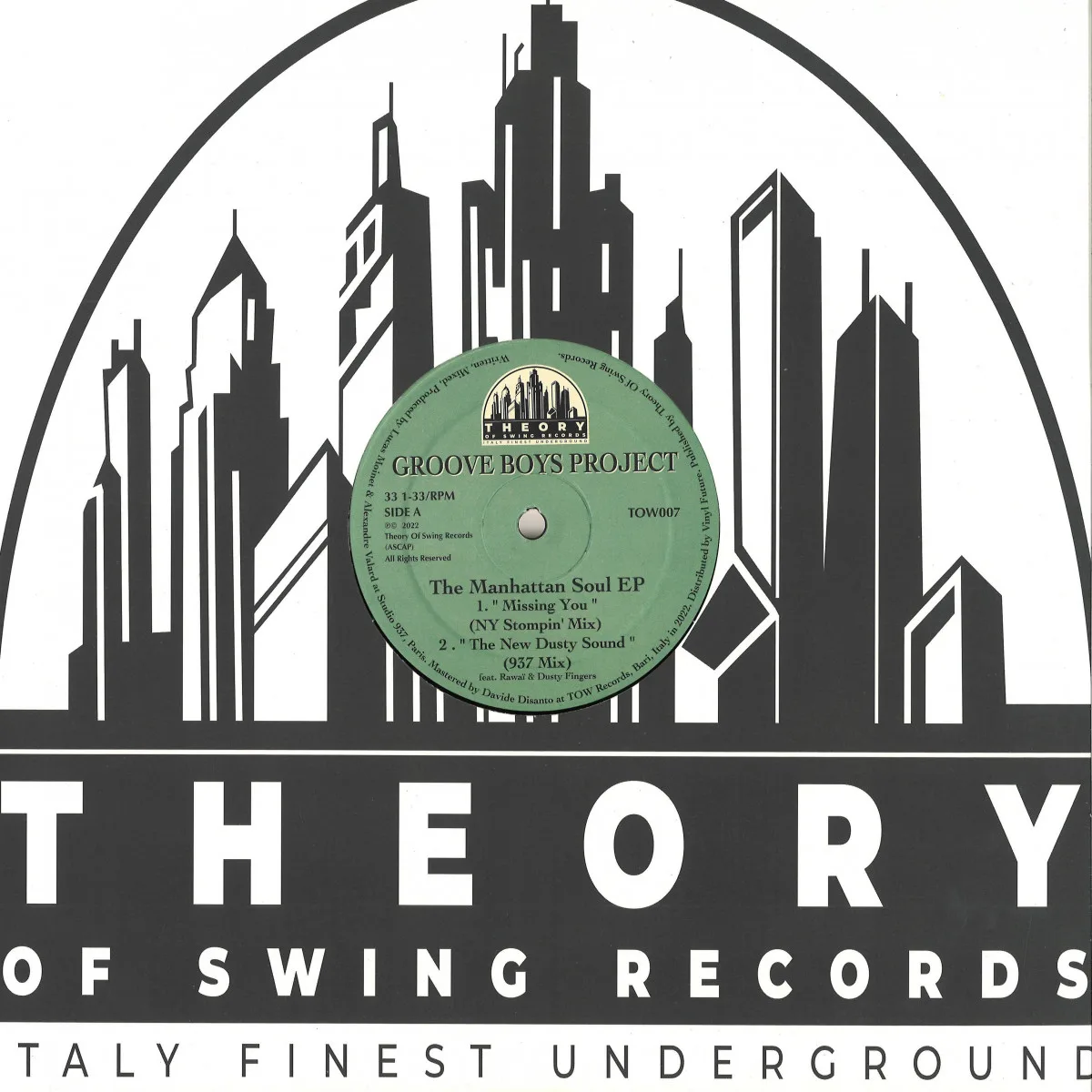 Groove Boys Project — The Manhattan Soul Ep