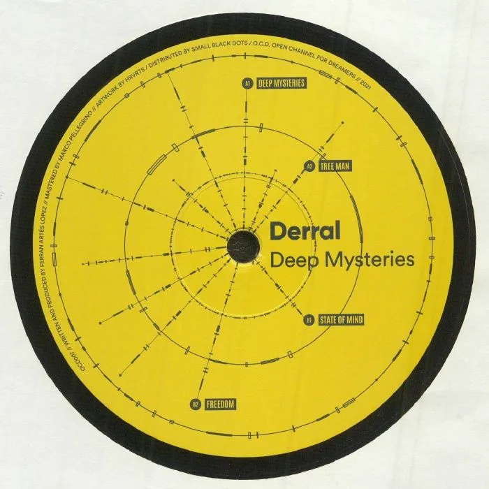 Back cover — DERRAL — Deep Mysteries (reissue)