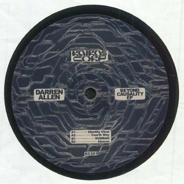 Front cover — Darren ALLEN — Beyond Causality EP
