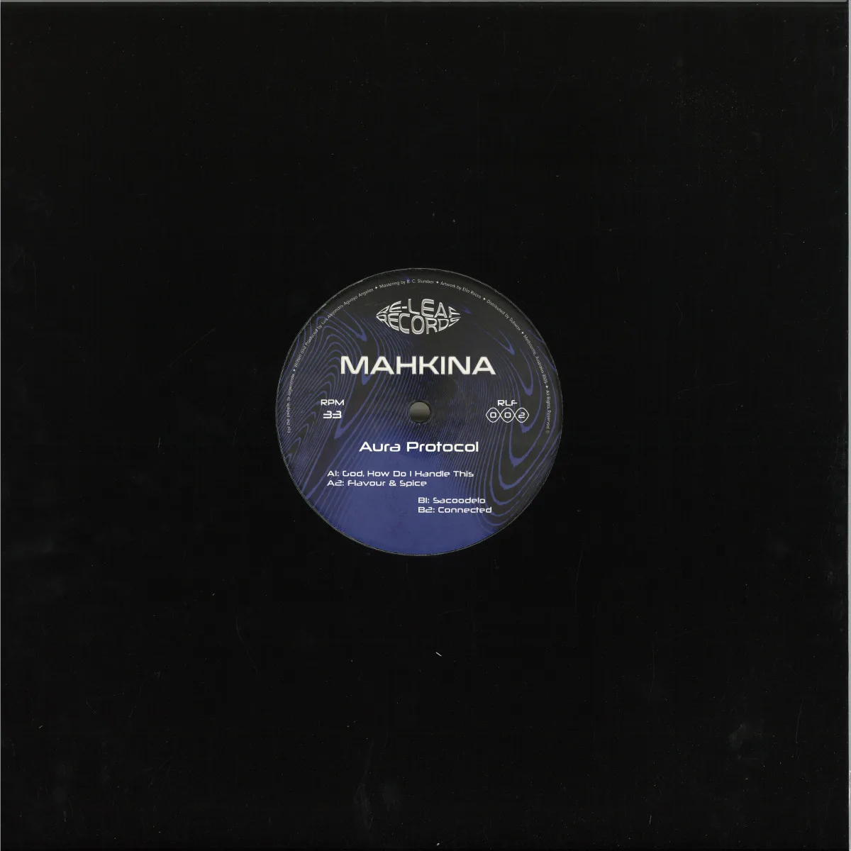 Back cover — Mahkina — Aura Protocol