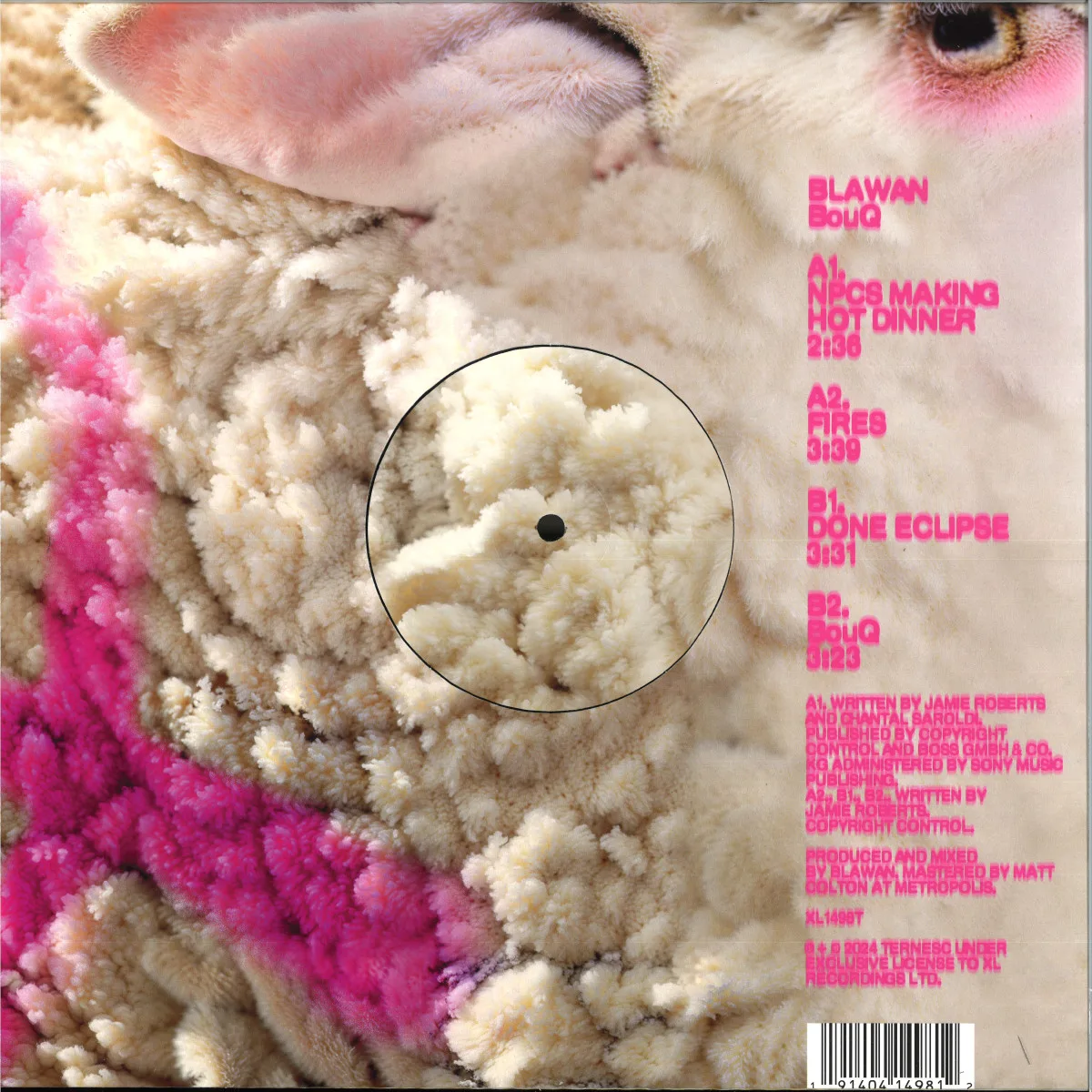 Back cover — BLAWAN — BOUQ