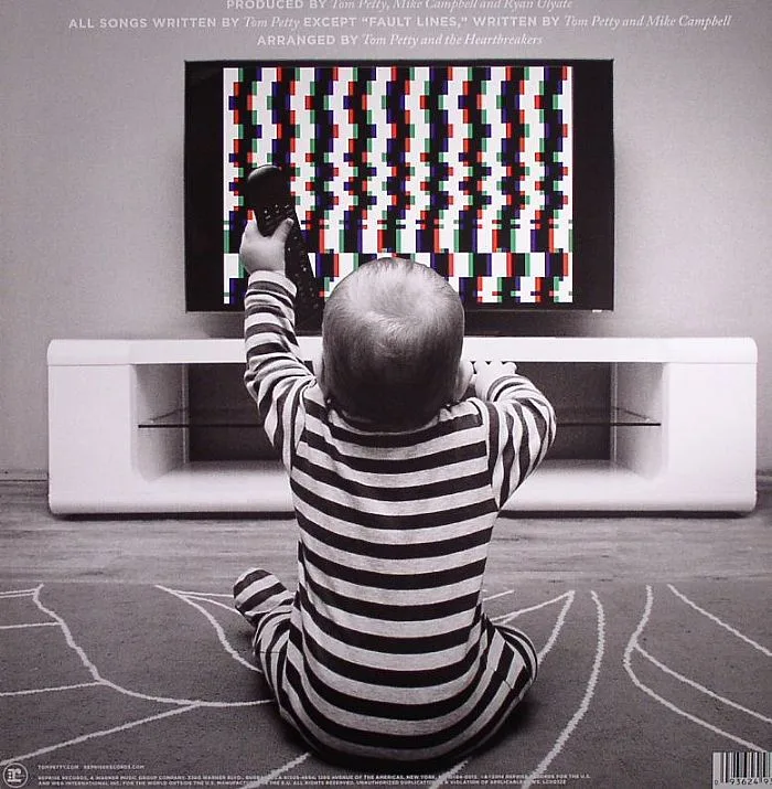 Back cover — Tom PETTY & THE HEARTBREAKERS — Hypnotic Eye