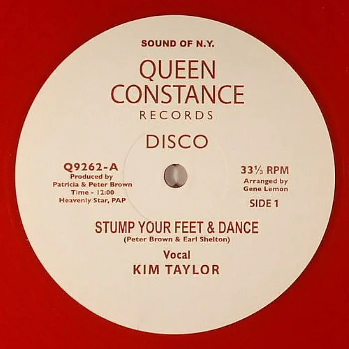 Лицевая сторона обложки — Kim TAYLOR / AFRICAN ROCK — Stump Your Feet & Dance