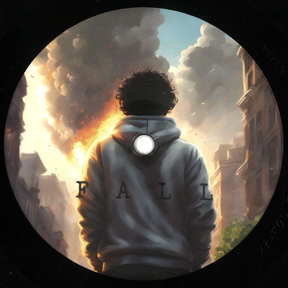 Лицевая сторона обложки — Friebe/Puestel — Fall (Ltd. Single-Sided Edition)