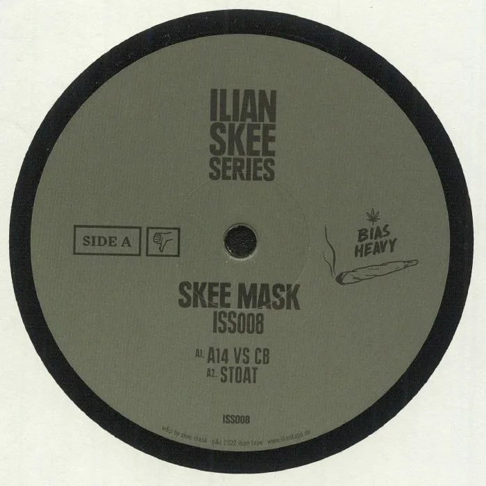 Лицевая сторона обложки — SKEE MASK — ISS 008