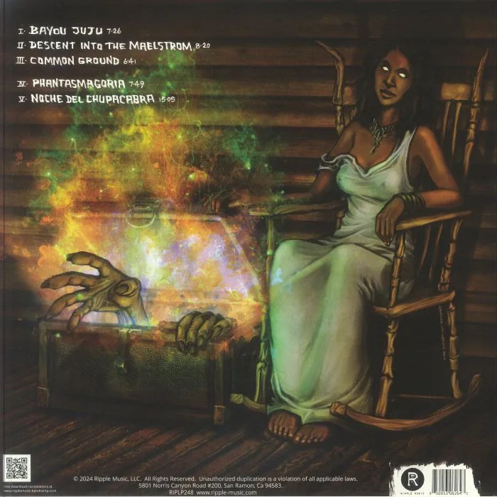 Back cover — WO FAT — Noche Del Chupacabra