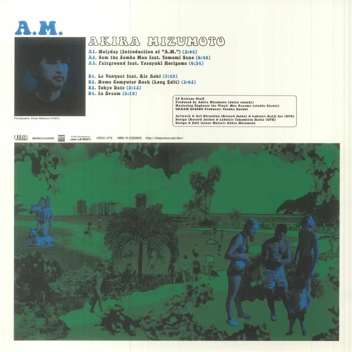 Back cover — Akira MIZUMOTO — AM