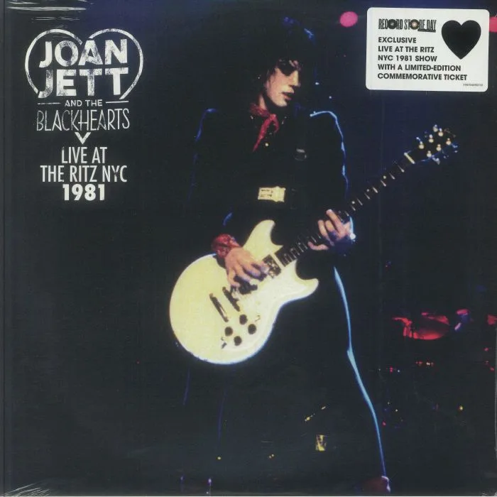 Joan JETT & THE BLACKHEARTS — Live At The Ritz NYC 1981 (Record Store Day RSD 2026)