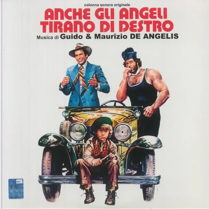 Back cover — GUIDO & MAURIZIO DE ANGELIS — Anche Gli Angeli Mangiano Fagioli / Anche Gli Angeli Tirano Di Destro (Soundtrack)