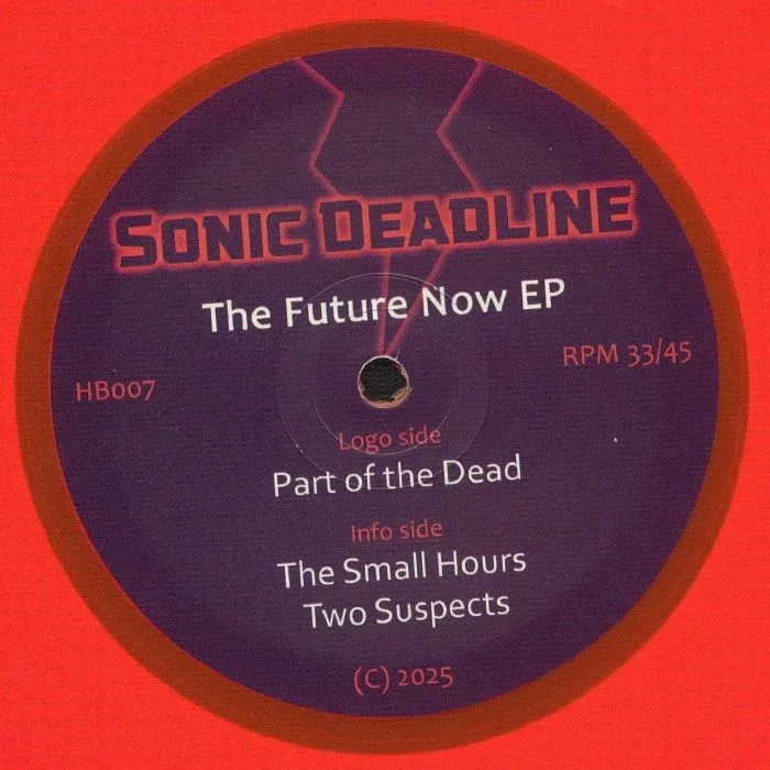 Обратная сторона обложки — SONIC DEADLINE — The Future Now EP