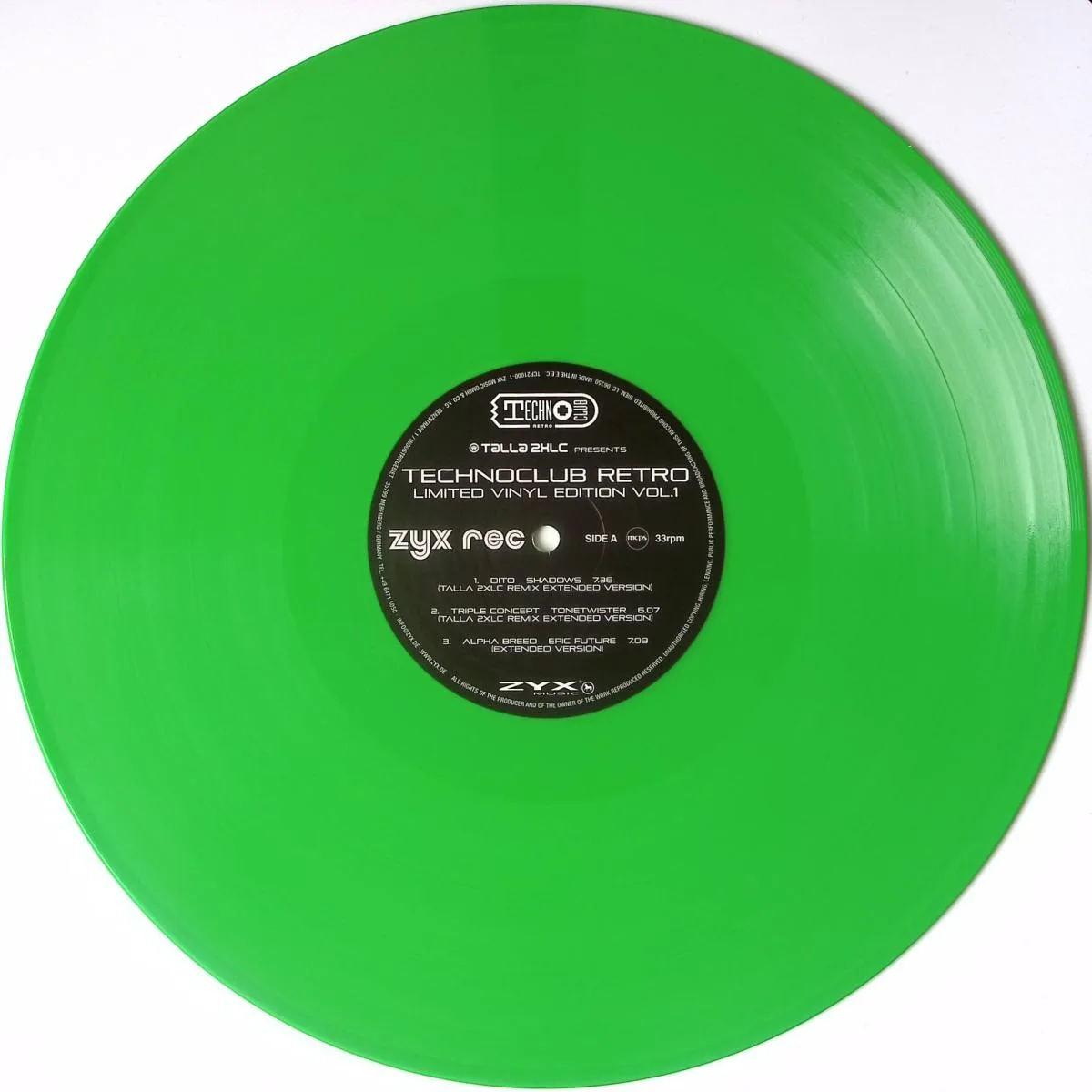 Various — Techno Club Retro Vol. 1 - Vinyl Edition