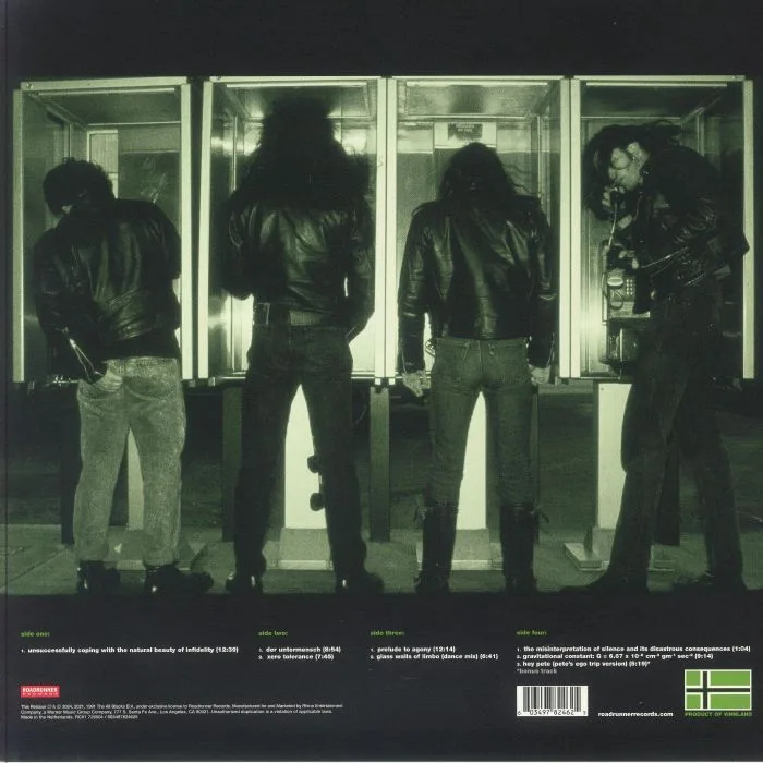 Back cover — TYPE O NEGATIVE — Slow Deep & Hard (reissue)